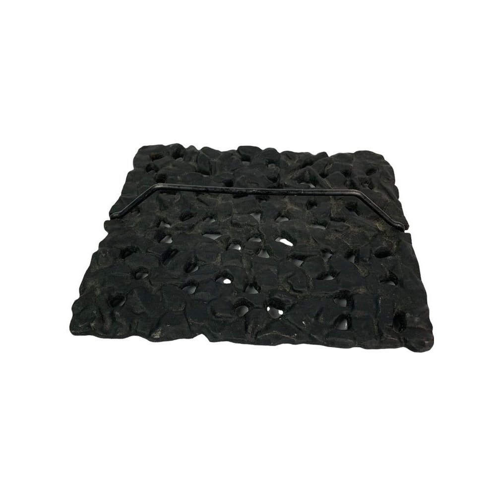 Jenn-Air Range Cooktop Grill Lava Rocks Handle Cast Iron 9.5" x 8"